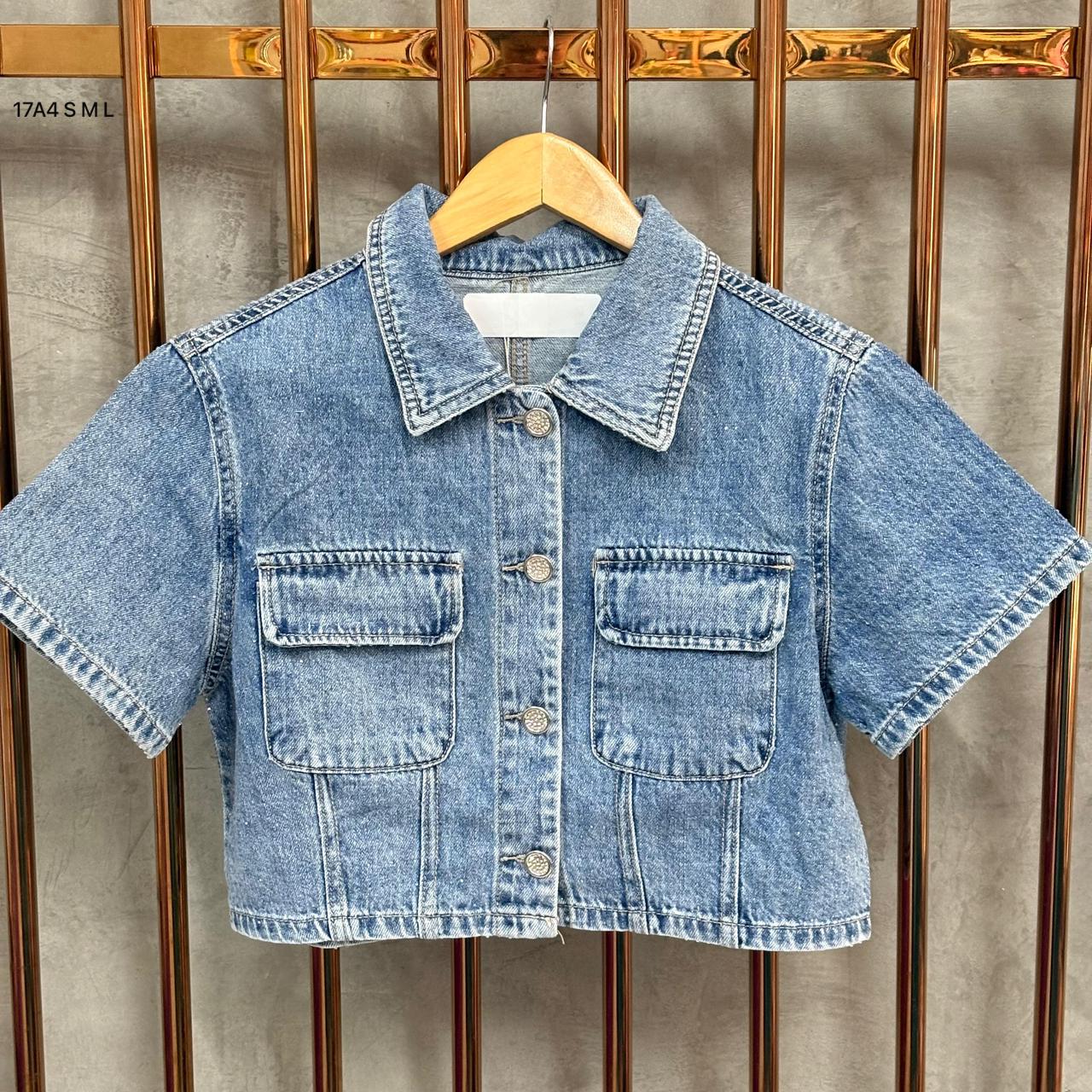Blusa de mezclilla